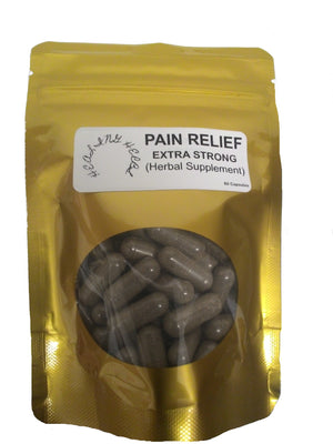 this is the front image of "PAIN RELIEF" herbal supplement, helps for all kind of joint back pinched nerve pain