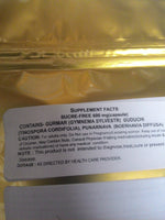 this is the back image of "SUCRE-FREE" with detail information of the herbal combination 